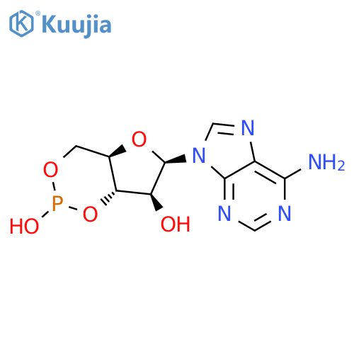 9-(3,5-O-PHOSPHINYLIDENE-D-ARABINOFURANOSYL)-9H-PURIN-6-AMINE structure