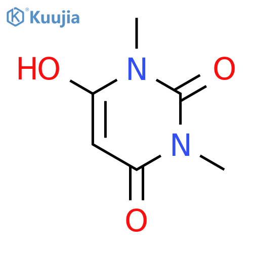 6-Hydroxy-1,3-dimethyl-1H-pyrimidine-2,4-dione structure