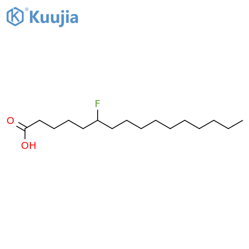 Hexadecanoic acid,6-(fluoro-18F)- (9CI) structure