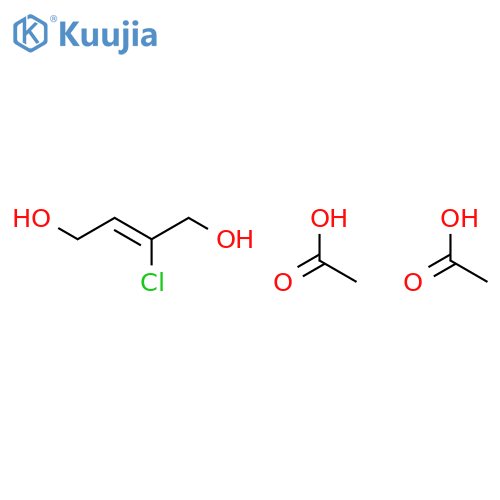 2-BUTENE-1,4-DIOL, 2-CHLORO-, DIACETATE, (Z)- structure