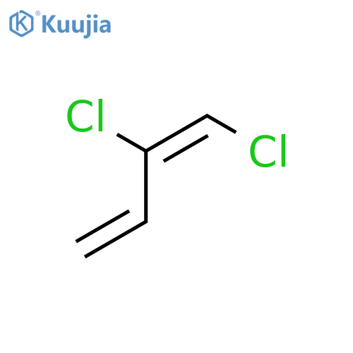 1,3-BUTADIENE, 1,2-DICHLORO-, (1E)- structure