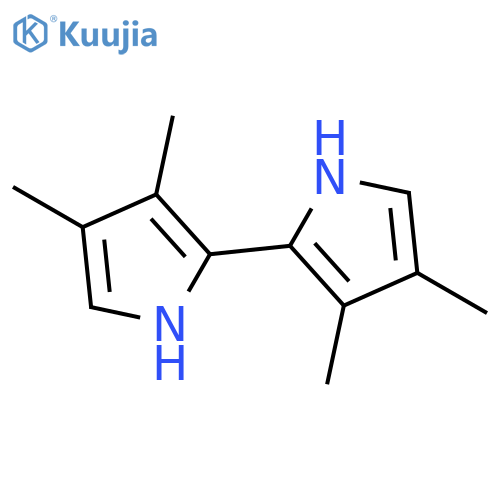 2,2'-Bi-1H-pyrrole, 3,3',4,4'-tetramethyl- structure