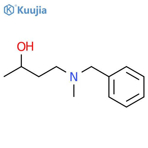 4-benzyl(methyl)aminobutan-2-ol structure