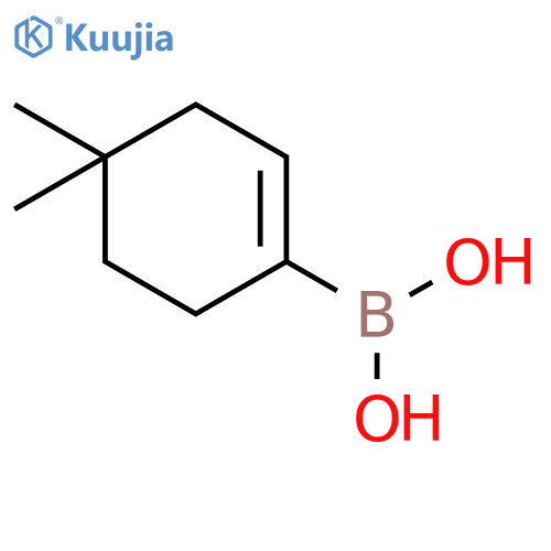 4,4-Dimethylcyclohexen-1-ylboronic acid structure