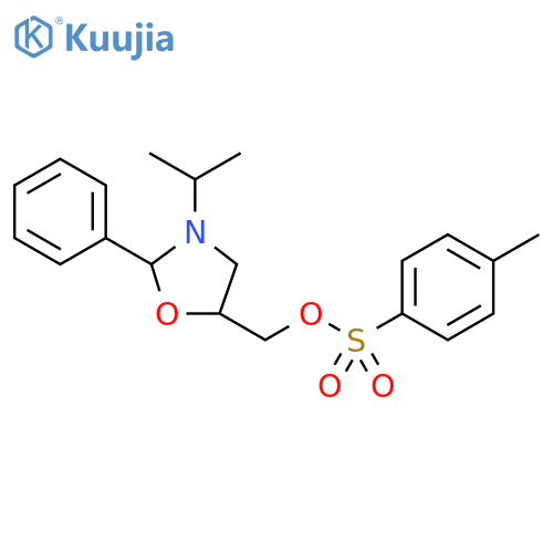 3-(1-Methylethyl)-2-phenyl-5-oxazolidinemethanol 5-(4-Methylbenzenesulfonate) structure