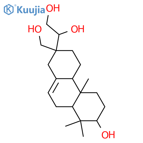 2,2(1H)-Phenanthrenedimethanol, 3,4,4a,4b,5,6,7,8,8a,9-decahydro-7-hydroxy-α2-(hydroxymethyl)-4b,8,8-trimethyl-, (α2R,2R,4aS,4bR,7S,8aR)- structure