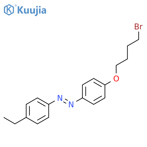 DIAZENE, [4-(4-BROMOBUTOXY)PHENYL](4-ETHYLPHENYL)-, (1E)- structure