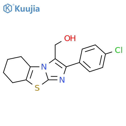 [4-(4-chlorophenyl)-7-thia-2,5-diazatricyclo[6.4.0.0^{2,6}]dodeca-1(8),3,5-trien-3-yl]methanol structure