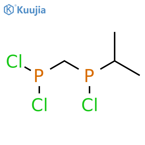 PHOSPHONOUS DICHLORIDE, [[CHLORO(1-METHYLETHYL)PHOSPHINO]METHYL]- structure