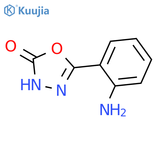 5-(2-Aminophenyl)-1,3,4-oxadiazol-2(3H)-one structure