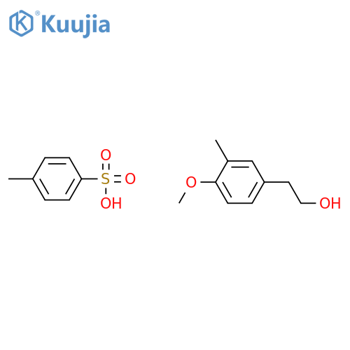 BENZENEETHANOL, 4-METHOXY-3-METHYL-, 4-METHYLBENZENESULFONATE structure