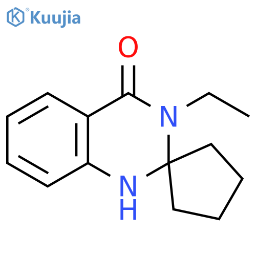3'-ethyl-1'H-spiro[cyclopentane-1,2'-quinazolin]-4'(3'H)-one structure