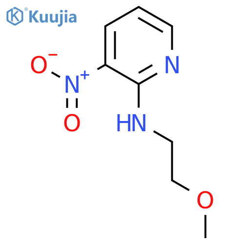 N-(2-Methoxyethyl)-3-nitro-2-pyridinamine structure