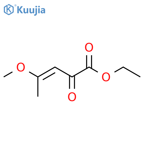 ethyl 4-methoxy-2-oxopent-3-enoate structure