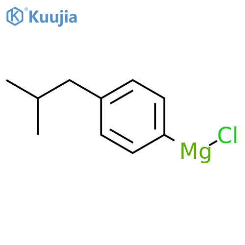 MAGNESIUM, CHLORO[4-(2-METHYLPROPYL)PHENYL]- structure