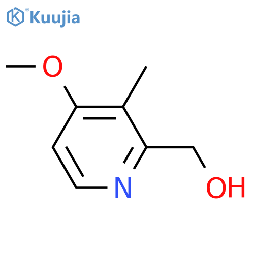 (4-Methoxy-3-methylpyridin-2-yl)methanol structure
