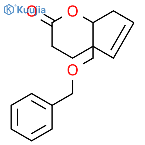 2(3H)-OXONINONE, 4,5,8,9-TETRAHYDRO-9-[(PHENYLMETHOXY)METHYL]-, (6Z)- structure