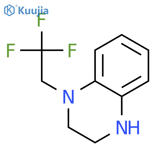 1-(2,2,2-trifluoroethyl)-1,2,3,4-tetrahydroquinoxaline structure