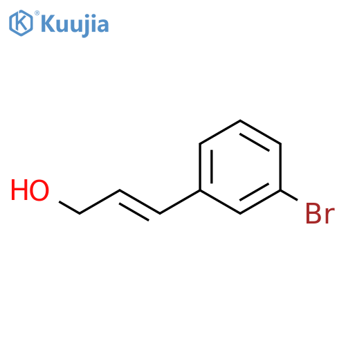 3-(3-bromophenyl)prop-2-en-1-ol structure