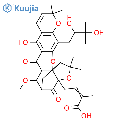 Moreollin; 2''ξ,3''-Dihydro, 2'',3''-dihydroxy, carboxylic acid, O10-de-Et, O10-Me structure
