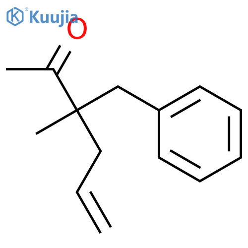 5-Hexen-2-one, 3-methyl-3-(phenylmethyl)- structure