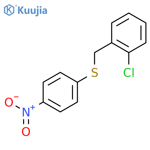 1-Chloro-2-{(4-Nitrophenyl)SulfanylMethyl}Benzene structure