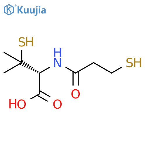 VALINE, 3-MERCAPTO-N-(3-MERCAPTO-1-OXOPROPYL)- structure