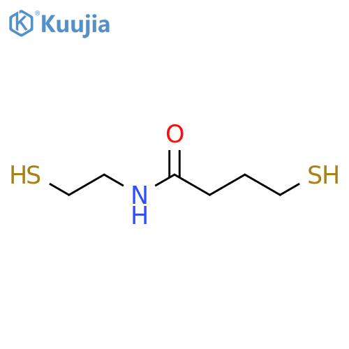 BUTANAMIDE, 4-MERCAPTO-N-(2-MERCAPTOETHYL)- structure