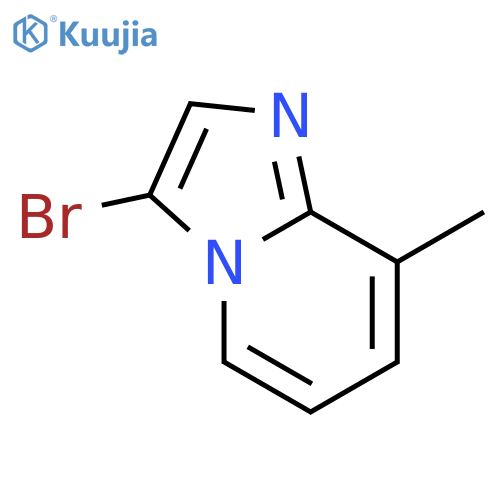 3-Bromo-8-methylimidazo1,2-apyridine structure