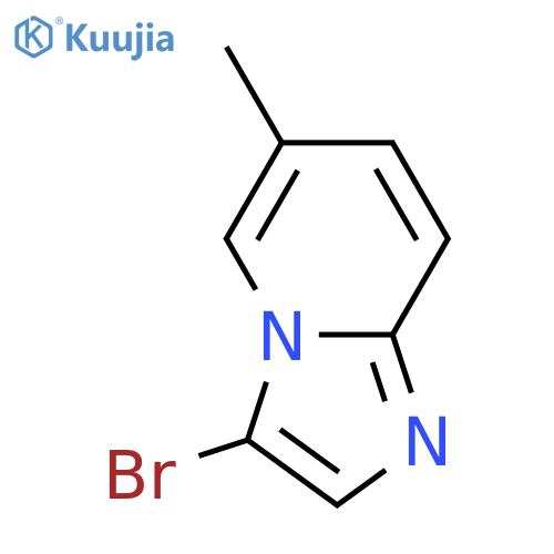 3-Bromo-6-methylimidazo1,2-apyridine structure