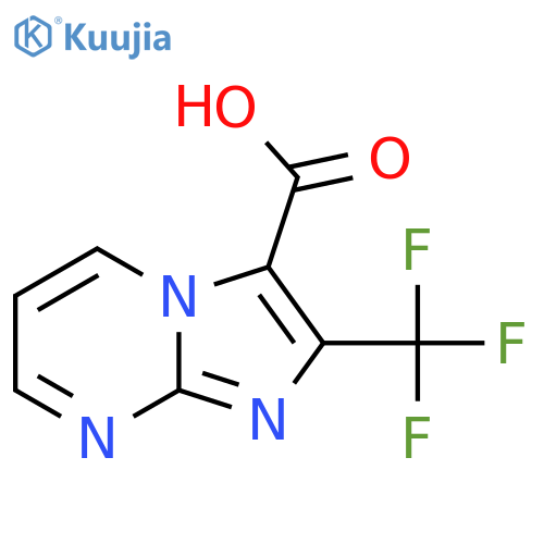 2-(Trifluoromethyl)imidazo-1,2-apyrimidine-3-carboxylic Acid structure