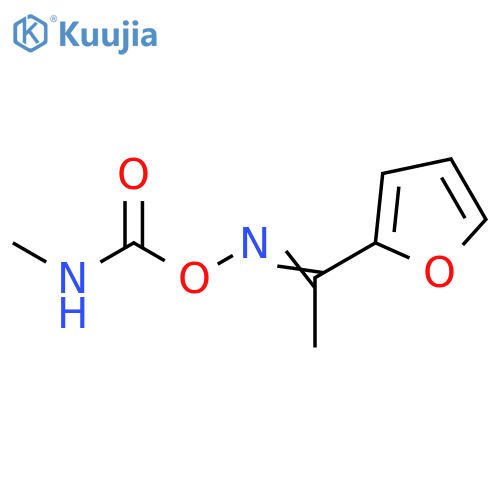 (Z)-[1-(furan-2-yl)ethylidene]amino N-methylcarbamate structure