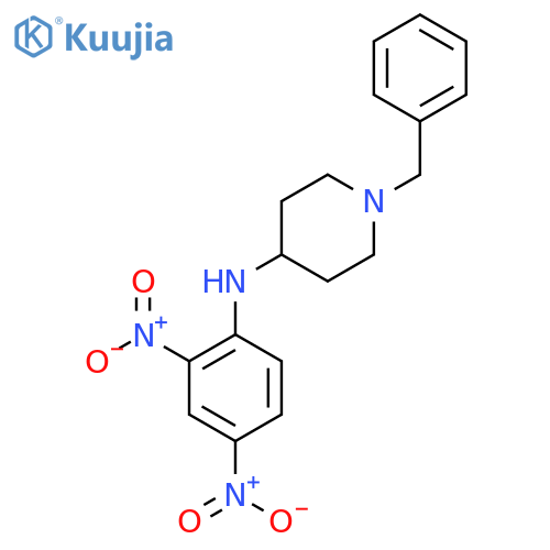 1-Benzyl-N-(2,4-dinitrophenyl)piperidin-4-amine structure