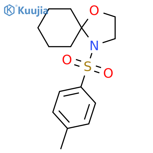 4-(4-methylbenzenesulfonyl)-1-oxa-4-azaspiro[4.5]decane structure