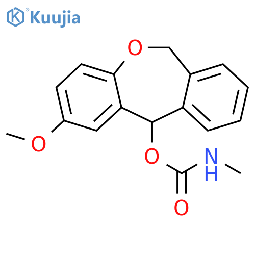 5-methoxy-9-oxatricyclo[9.4.0.0^{3,8}]pentadeca-1(11),3(8),4,6,12,14-hexaen-2-yl N-methylcarbamate structure