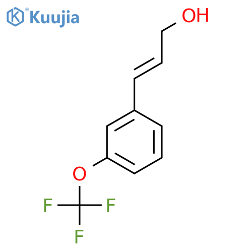 3-3-(trifluoromethoxy)phenylprop-2-en-1-ol structure