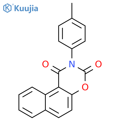 1H-Naphth[1,2-e][1,3]oxazine-1,3(2H)-dione, 2-(4-methylphenyl)- structure