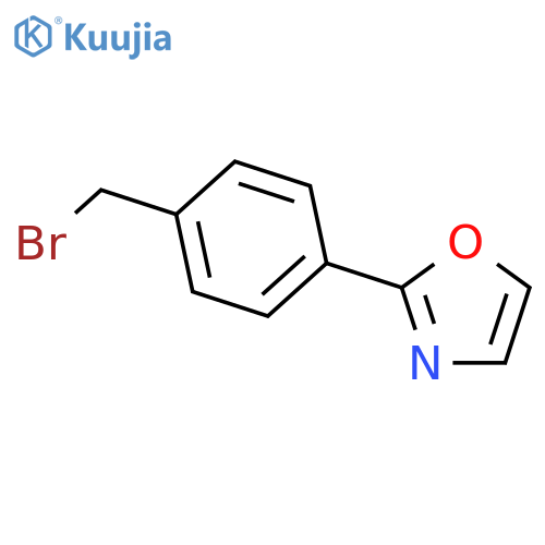 2-(4-(Bromomethyl)Phenyl)Oxazole structure