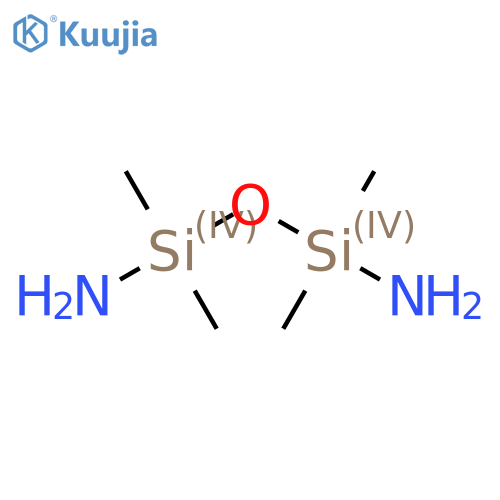 [Amino-[amino(dimethyl)silyl]oxy-methylsilyl]methane structure