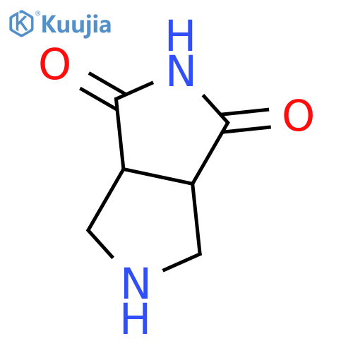 (3aR,6aS)-Tetrahydropyrrolo[3,4-c]pyrrole-1,3(2H,3aH)-dione structure