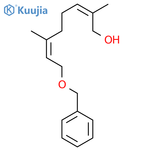 2,6-OCTADIEN-1-OL, 2,6-DIMETHYL-8-(PHENYLMETHOXY)-, (Z,Z)- structure