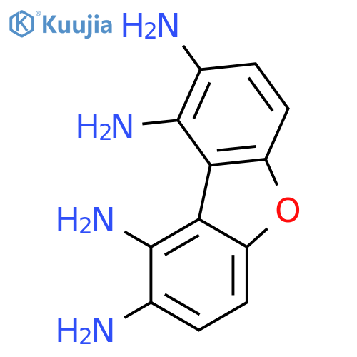 1,2,8,9-Dibenzofurantetramine structure