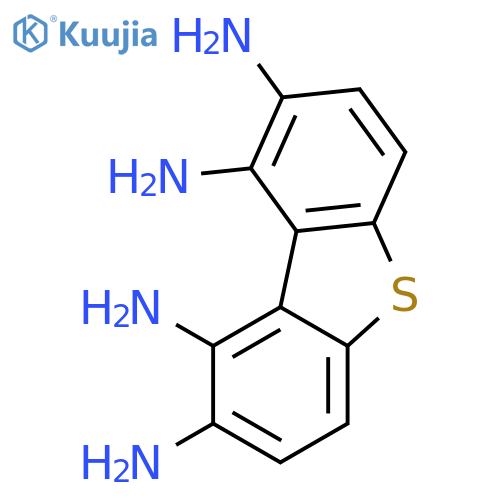 1,2,8,9-Dibenzothiophenetetramine structure