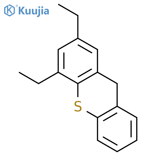 9H-THIOXANTHENE, 2,4-DIETHYL- structure