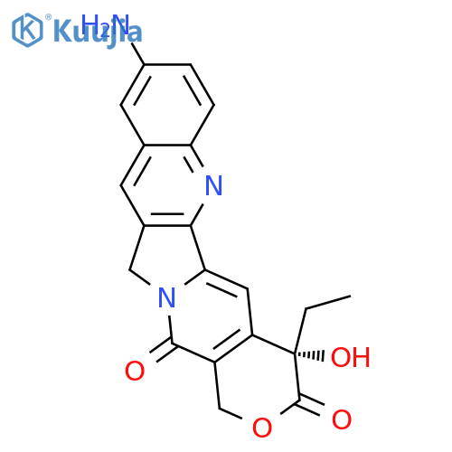 10-Aminocamptothecin structure