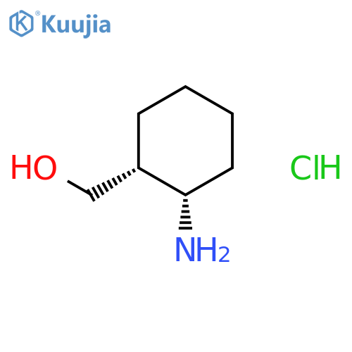 Cyclohexanemethanol, 2-amino-, hydrochloride, (1R,2S)- structure