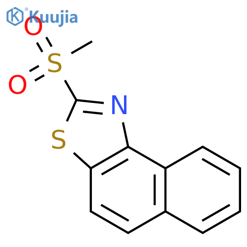 NAPHTHO[1,2-D]THIAZOLE, 2-(METHYLSULFONYL)- structure