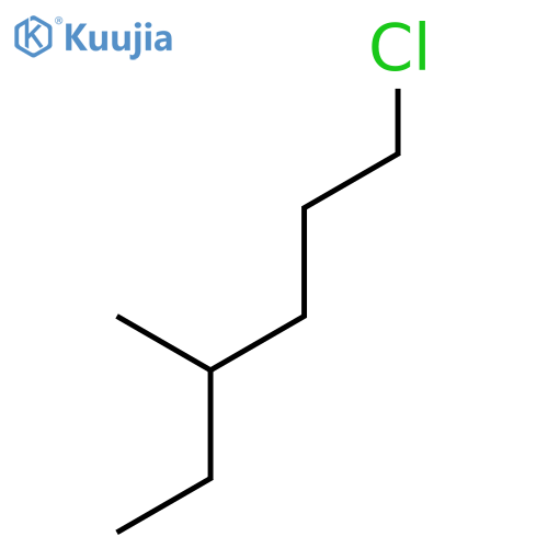 HEXANE, 1-CHLORO-4-METHYL- structure