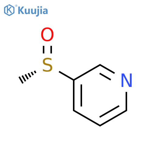 PYRIDINE, 3-[(S)-METHYLSULFINYL]- structure