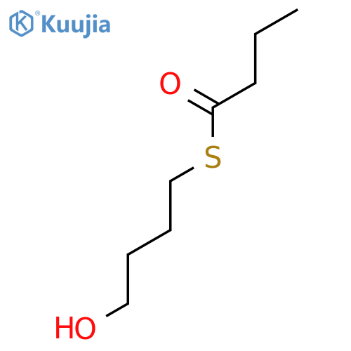BUTANETHIOIC ACID, S-(4-HYDROXYBUTYL) ESTER structure